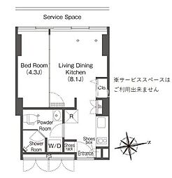 フロンティアレジデンスザタワー品川 1304