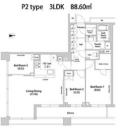 品川ハートビュータワー 2408