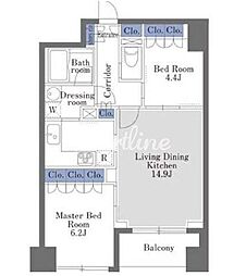 ドゥーエ日本橋 807