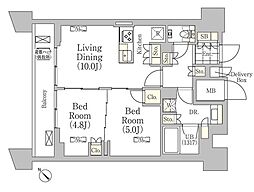 メゾンカルム日本橋馬喰町 1202
