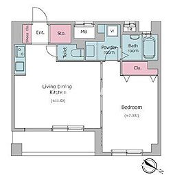 レジディア三越前 1303