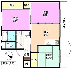 ビレッジハウス長池 1-401