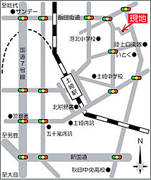 秋田市土崎港北三丁目　土地