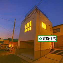 台原駅歩4分、ルーバル・大型ガレージ、無垢フローリング住宅