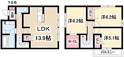 D-room下米野戸建賃貸 A棟