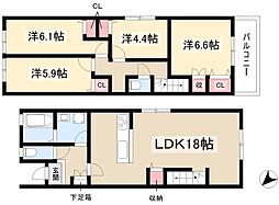 中村区新富戸建貸家