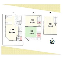 品川区北品川２丁目　中古戸建