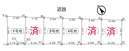 住宅用地 名古屋市緑区神沢1丁目 NO 1・3・4号地