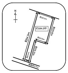 売地　愛西市西保町西川原　NO