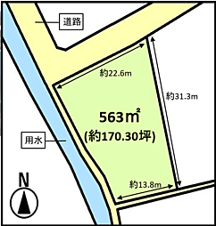 売地　海部郡蟹江町大字須成字五明　TK