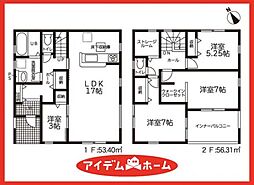 あま市七宝町鯰橋第三　3号棟