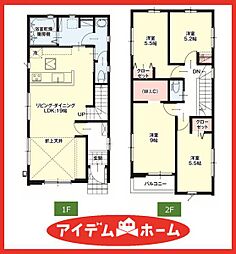 中川区花塚町1期　1号棟