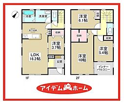 蟹江町富吉駅北　2号棟