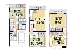 松室吾田神町貸家 1