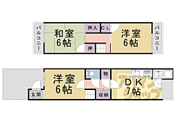 寺戸町西田中瀬貸家20−41 1
