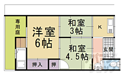 寺戸町中村垣内貸家 西端