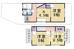 亀岡市篠町馬堀向端の一戸建て