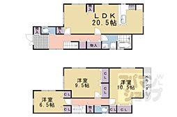 大山崎下植野貸家 3