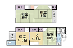 寺戸町東野辺貸家 1