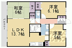 シャリエ長岡京 206