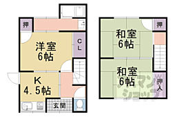 岸ノ下貸家 北1