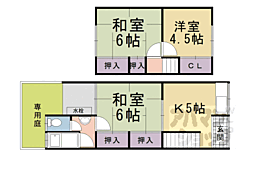 鶏冠井町東井戸貸家 1