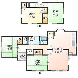 天カ須賀5丁目貸家 1