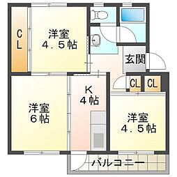 ビレッジハウス笹川32号棟 406