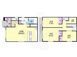 京都市伏見区納所北城堀の一戸建て