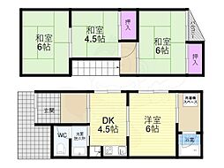 山科区川田西浦町貸家
