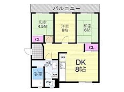 醍醐上ノ山団地A1棟 401