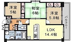 スクエア鍵尾