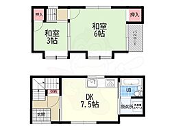 下京区若宮通七条上ル竹屋町貸家