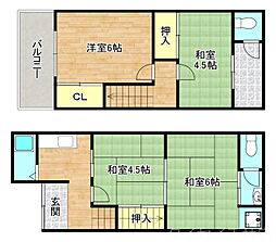 守口市寺方錦通2丁目の一戸建て