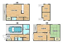 守口市大枝西町の一戸建て