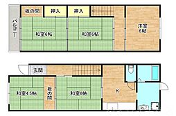 大阪市城東区成育4丁目の一戸建て