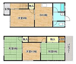 大阪市旭区高殿6丁目の一戸建て