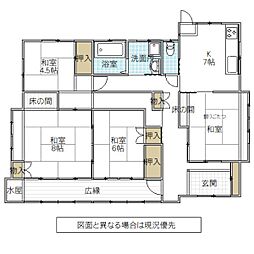 石岡市石岡の一戸建て