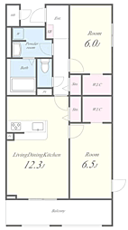 アルメノア西新 501