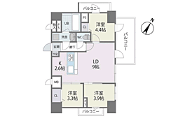 ＭＯＤＥＲＮ　ＰＡＬＡＺＺＯ天神南II 1001