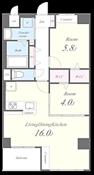 パストラーレ博多 501