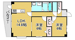 シューベルブ六本松 401