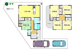 忠岡町忠岡北　平成１５年築戸建　土地４０坪　駐車２台可