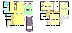 岸和田市西大路町　平成１７年築戸建　大型分譲地内