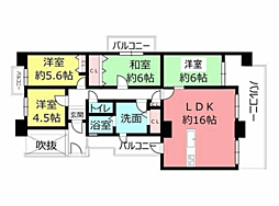 アジュール二色の浜　４LDK角部屋　改装工事付　２階部分