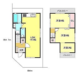 岸和田市磯上町６丁目　中古戸建　室内外改装歴多々有