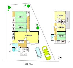 岸和田市上松町戸建　土地６７坪　５LDK　下松駅歩１０分