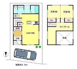 岸和田市小松里町　新築戸建　愛猫と暮らす家　駅歩８分
