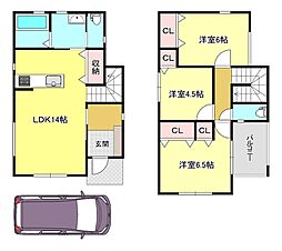 岸和田市池尻町　令和２年築戸建　改装工事済　駐車１台可