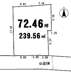 西所沢土地 全2区画 2区画